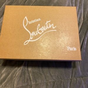 So Kate Louboutin size 8, suede